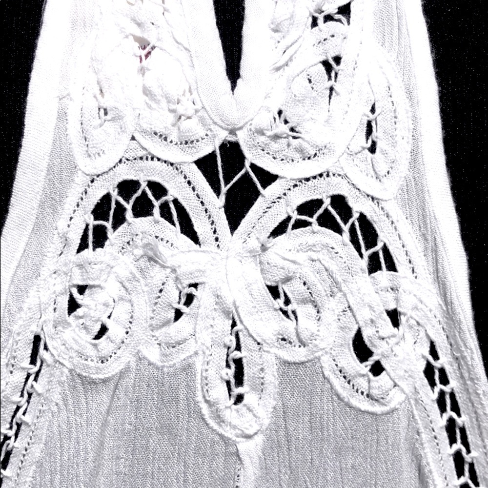 NEW FREE PEOPLE White 2pc Batenburg Lace Skirt Set - Picture 7 of 14